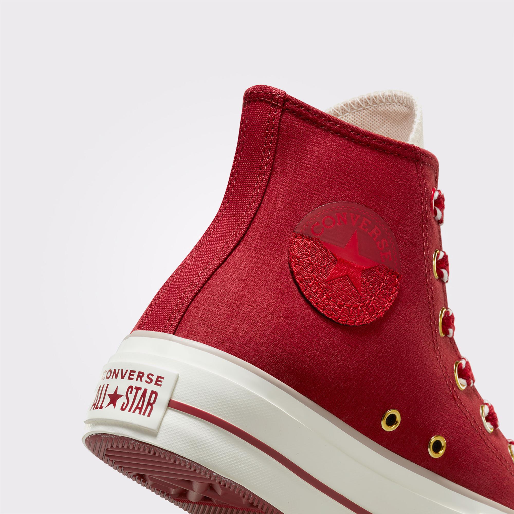 Converse Chuck Taylor All Star Madison Herringbone Stripe Kadın Krem Sneaker