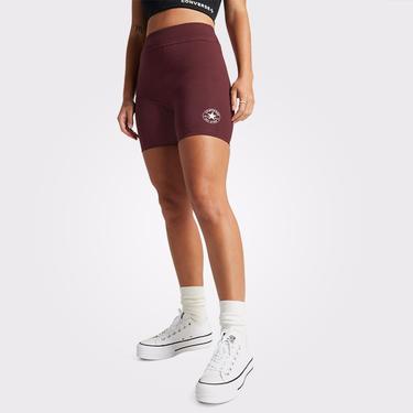  Converse Chuck Taylor Kadın Bordo Bisiklet Tayt