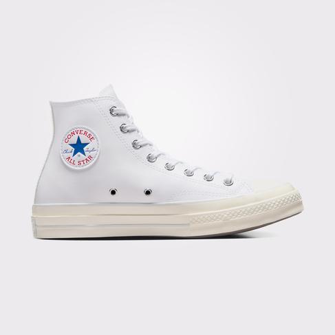  Converse Chuck 70 Unisex Beyaz Deri Sneaker