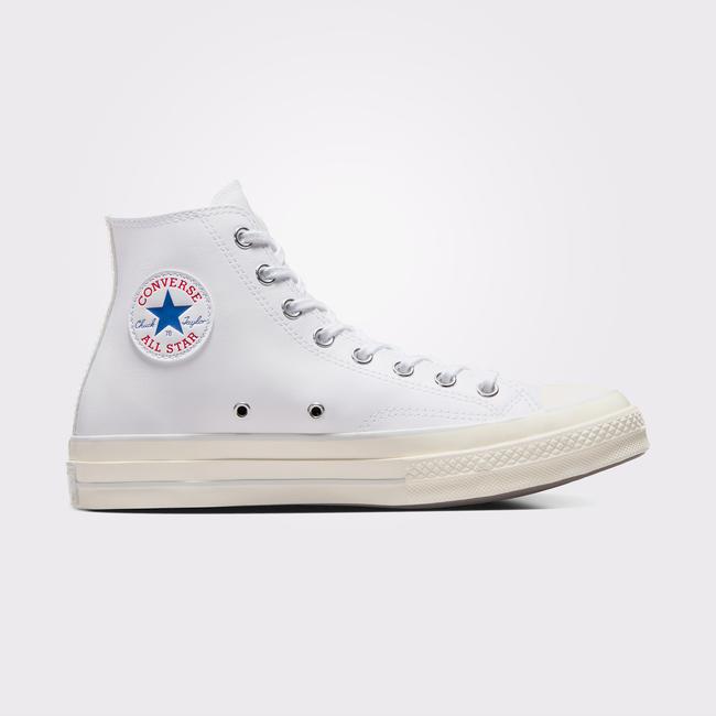  Converse Chuck 70 Unisex Beyaz Deri Sneaker