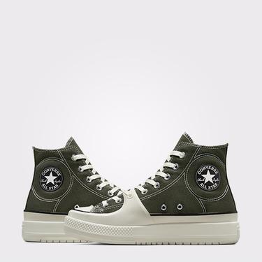  Converse Chuck Taylor All Star Construct Unisex Yeşil Sneaker