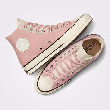  Converse Chuck 70 Mixed Materials Unisex Pembe Sneaker