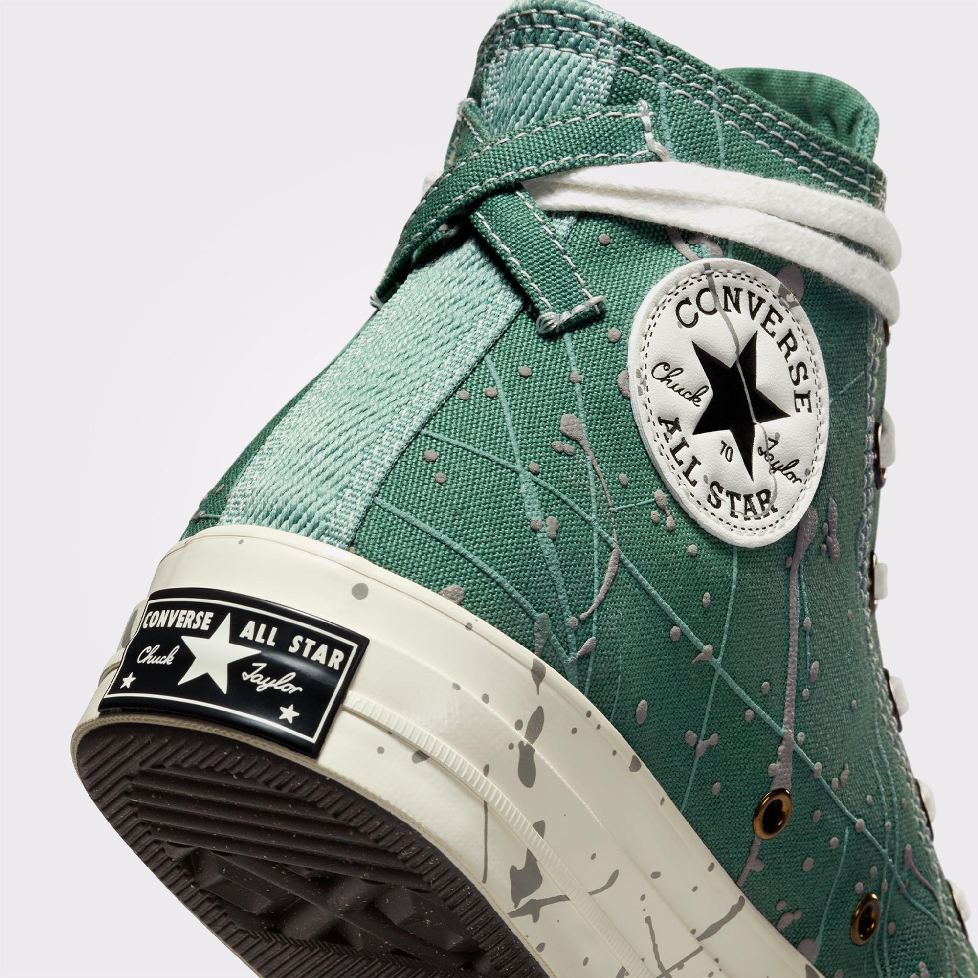 Converse Chuck 70 Paint Splatter Unisex Yeşil Sneaker
