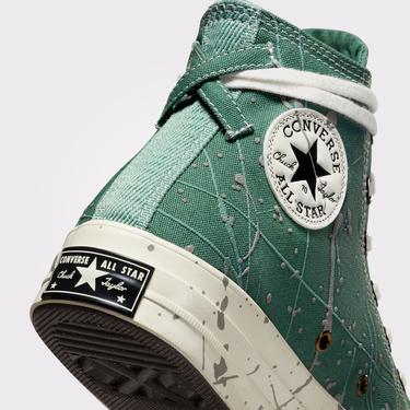  Converse Chuck 70 Paint Splatter Unisex Yeşil Sneaker