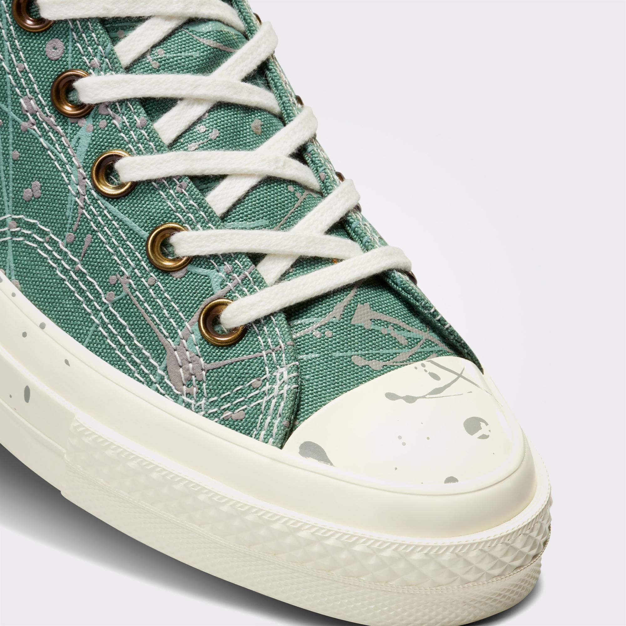 Converse Chuck 70 Paint Splatter Unisex Yeşil Sneaker