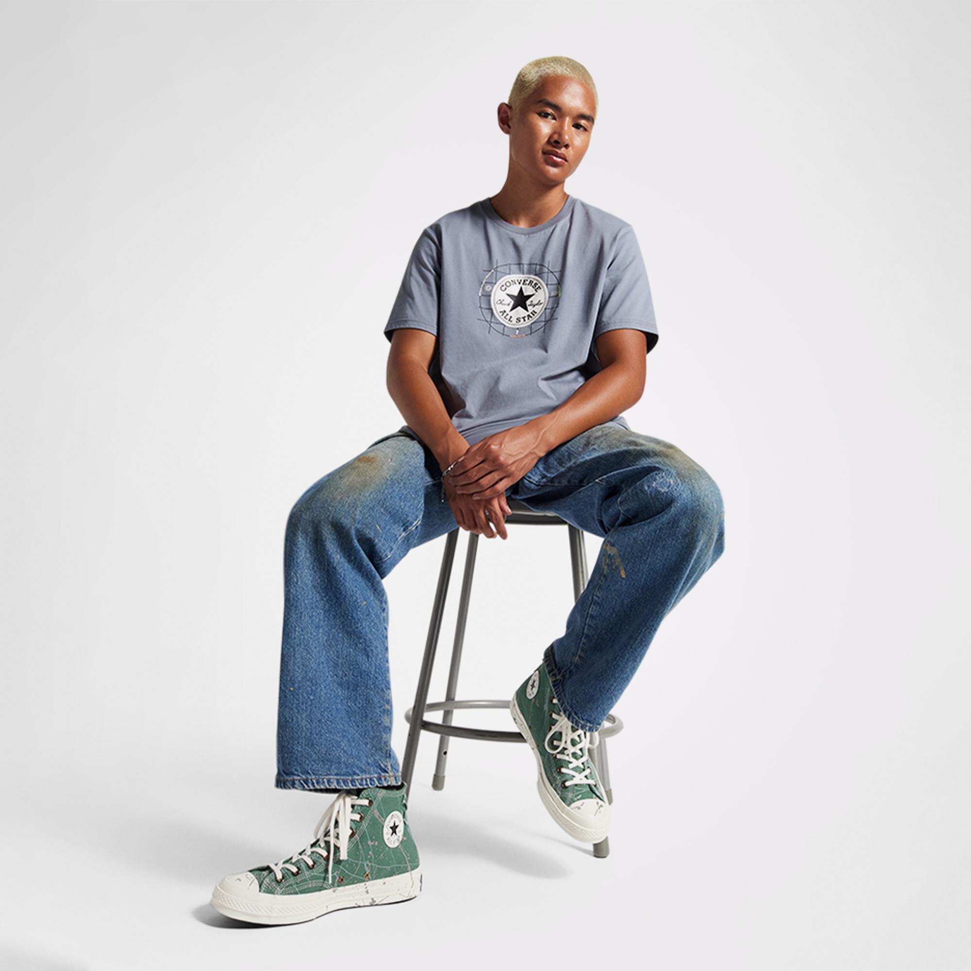 Converse Chuck 70 Paint Splatter Unisex Yeşil Sneaker