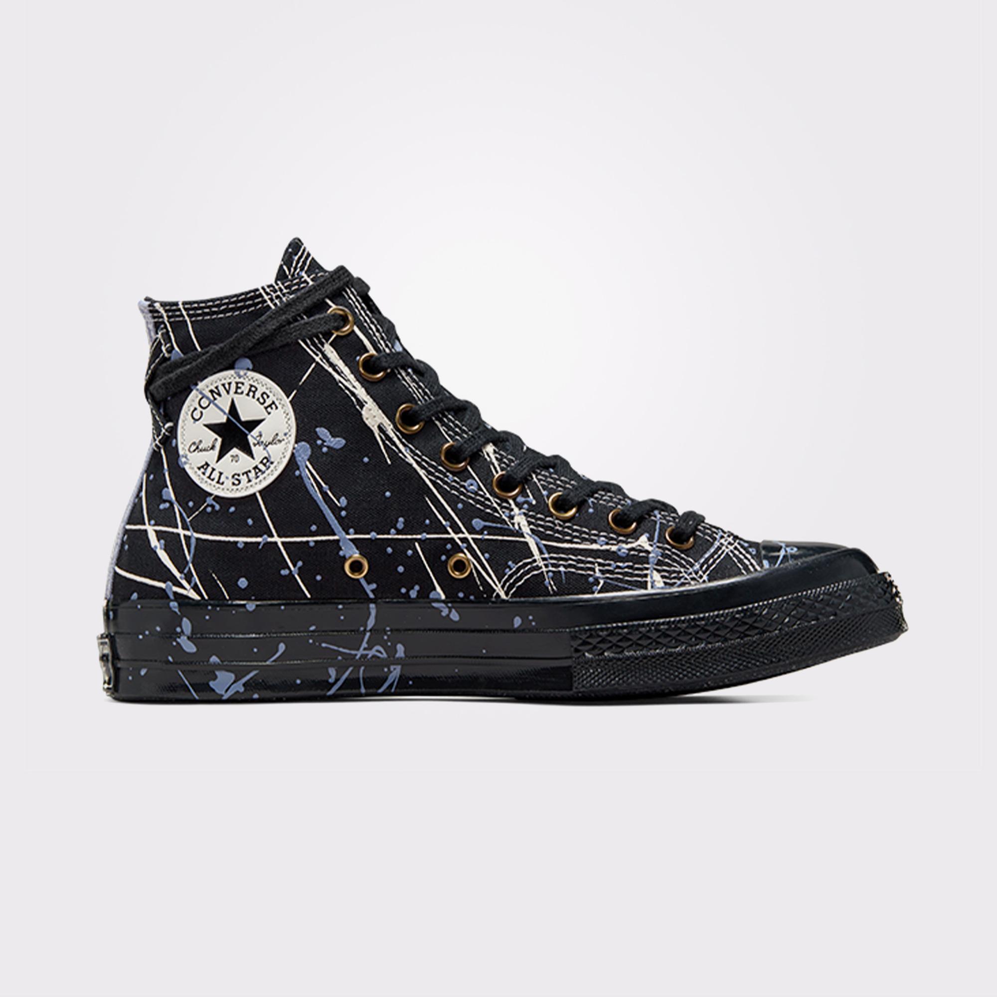 Converse Chuck 70 Paint Splatter Unisex Siyah Sneaker