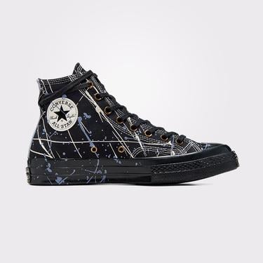  Converse Chuck 70 Paint Splatter Unisex Siyah Sneaker