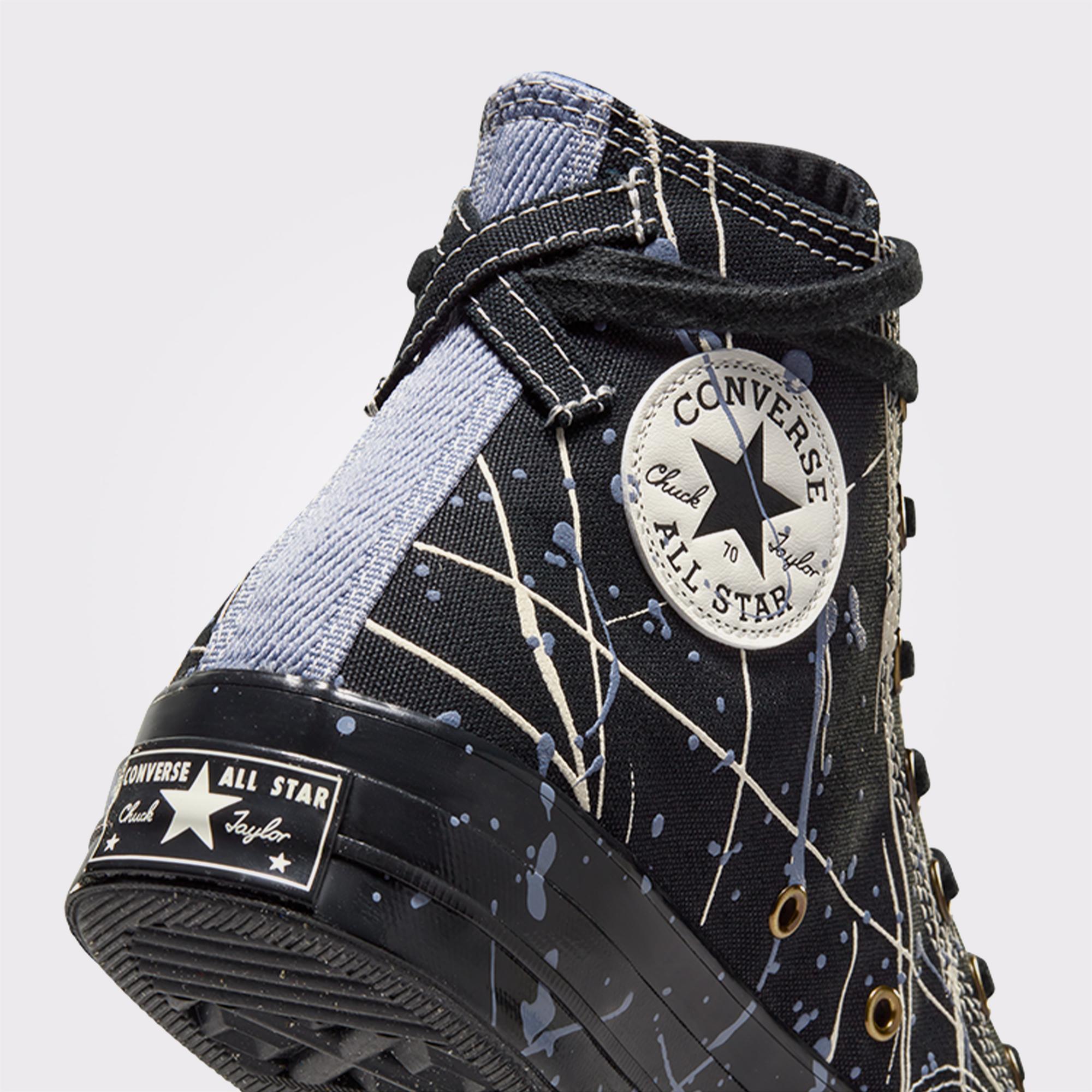 Converse Chuck 70 Paint Splatter Unisex Siyah Sneaker