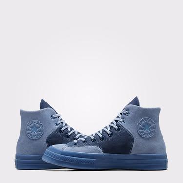  Converse Chuck 70 Marquis Mixed Materials Unisex Mavi Süet Sneaker