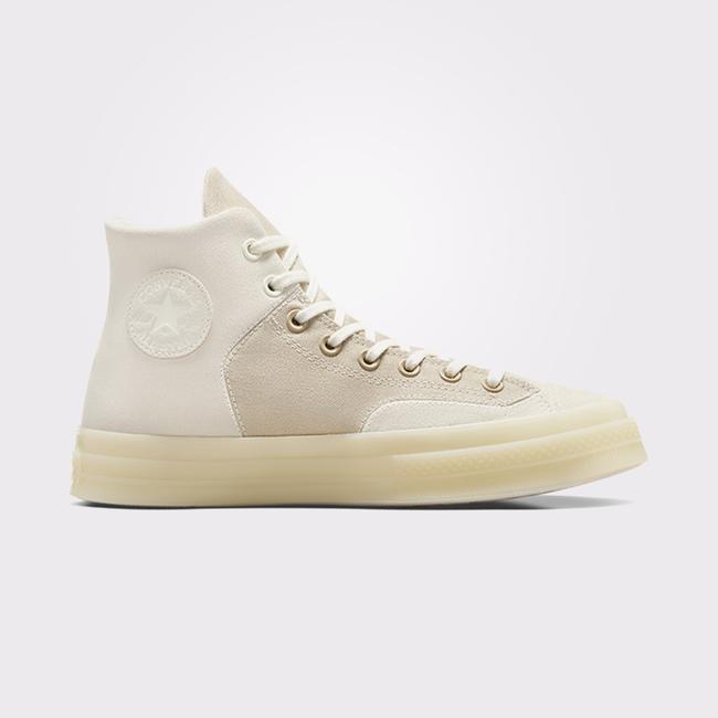  Converse Chuck 70 Marquis Mixed Materials Unisex Bej Süet Sneaker