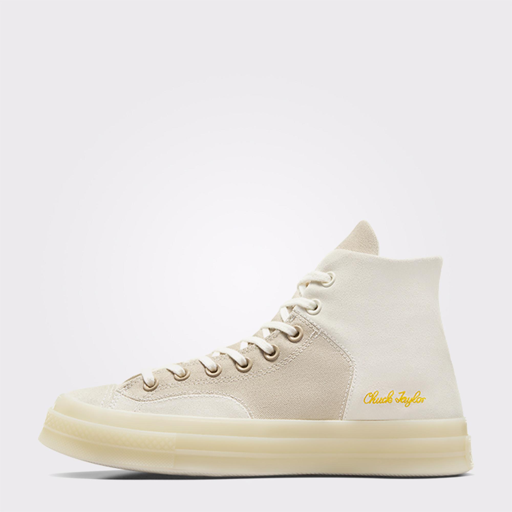 Converse Chuck 70 Marquis Mixed Materials Unisex Bej Süet Sneaker