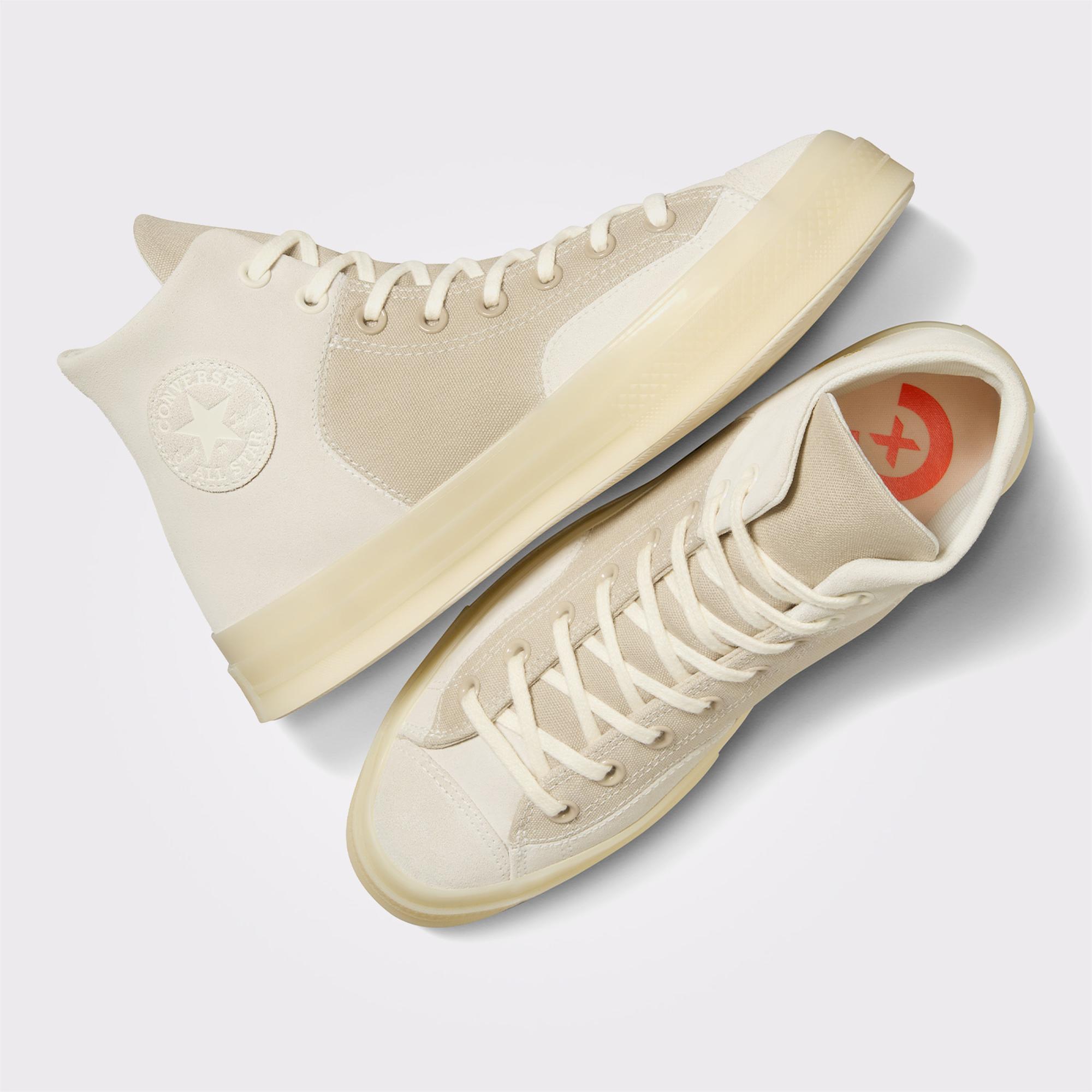 Converse Chuck 70 Marquis Mixed Materials Unisex Bej Süet Sneaker