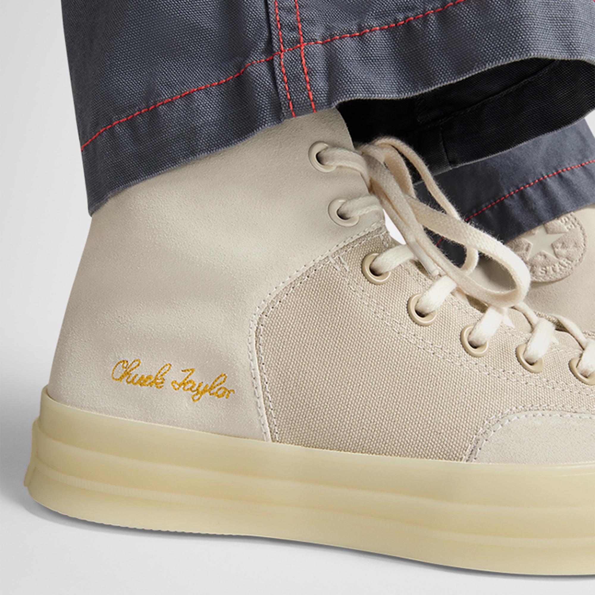 Converse Chuck 70 Marquis Mixed Materials Unisex Bej Süet Sneaker