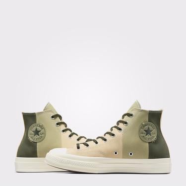  Converse Chuck 70 Patchwork Unisex Bej Süet Sneaker