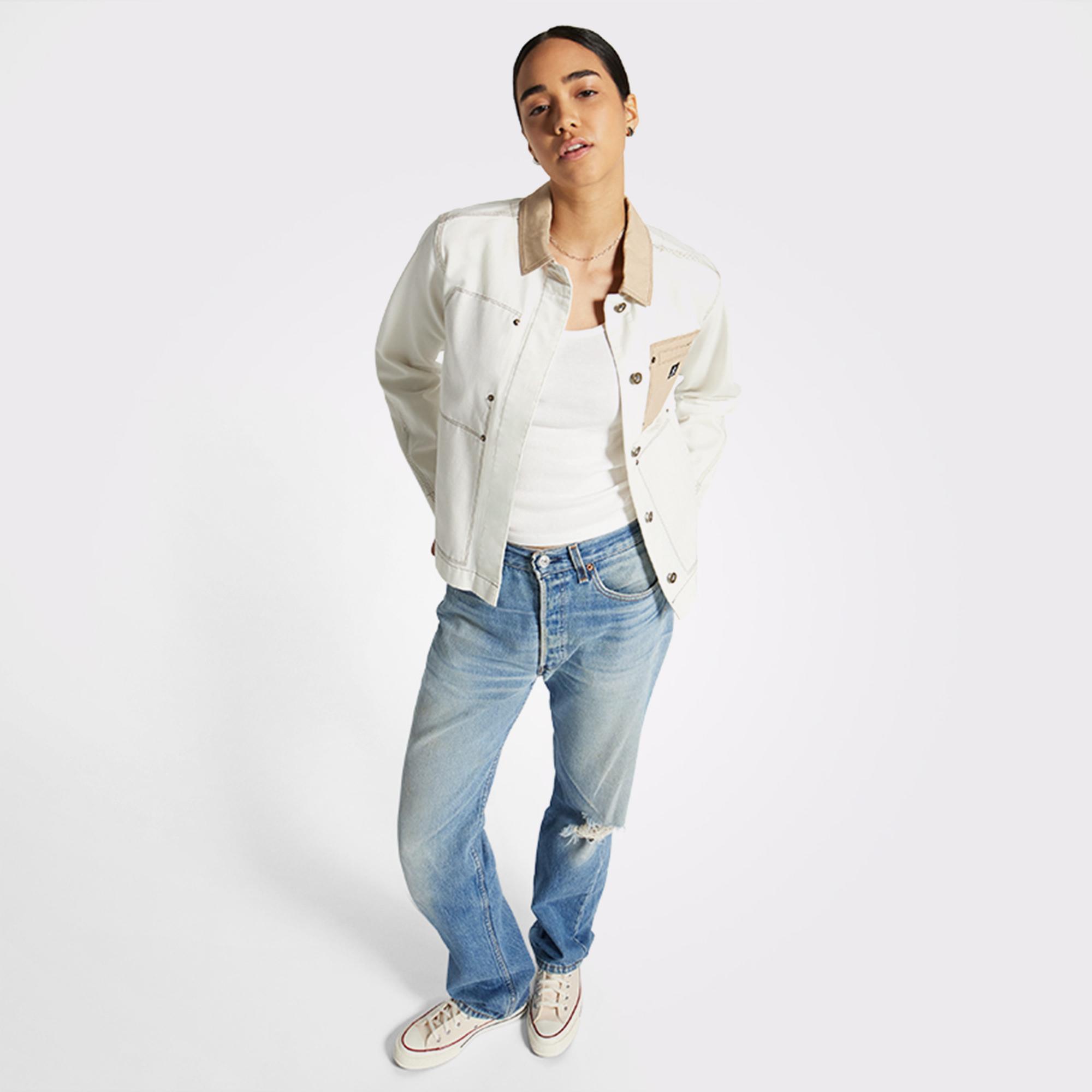 Converse Kadın Krem Ceket