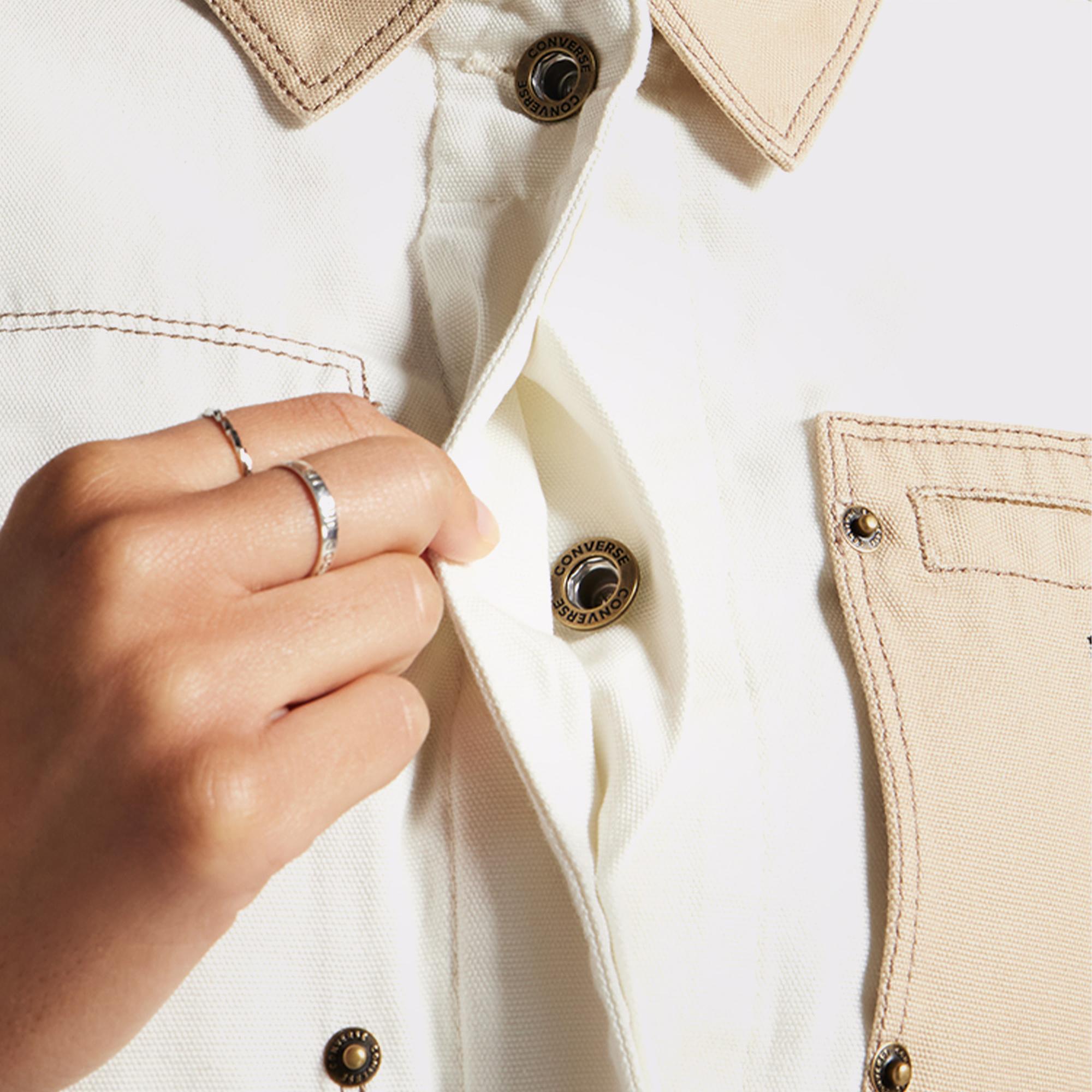 Converse Kadın Krem Ceket