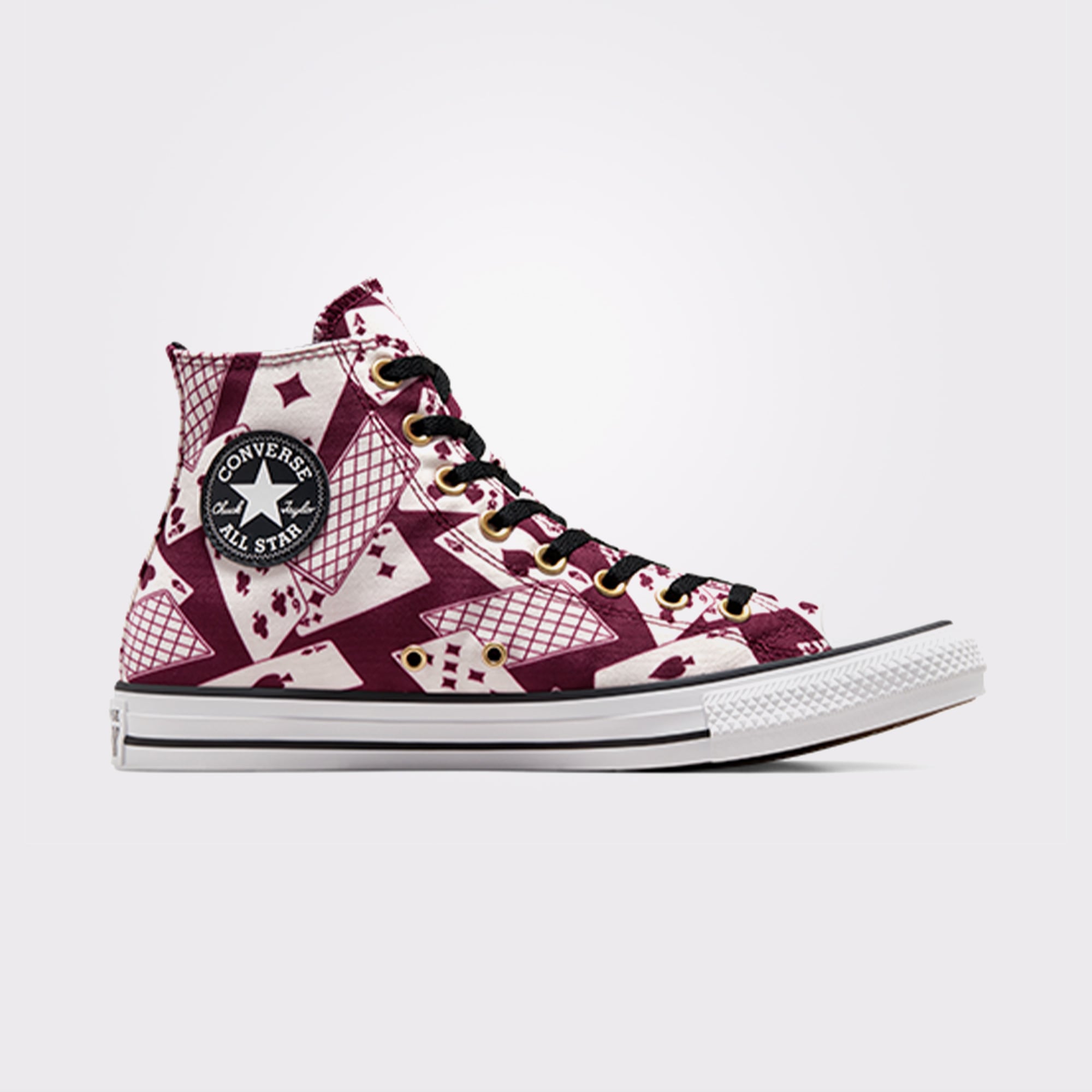 Converse Chuck Taylor All Star Cards Unisex Bordo Sneaker - Görsel 2