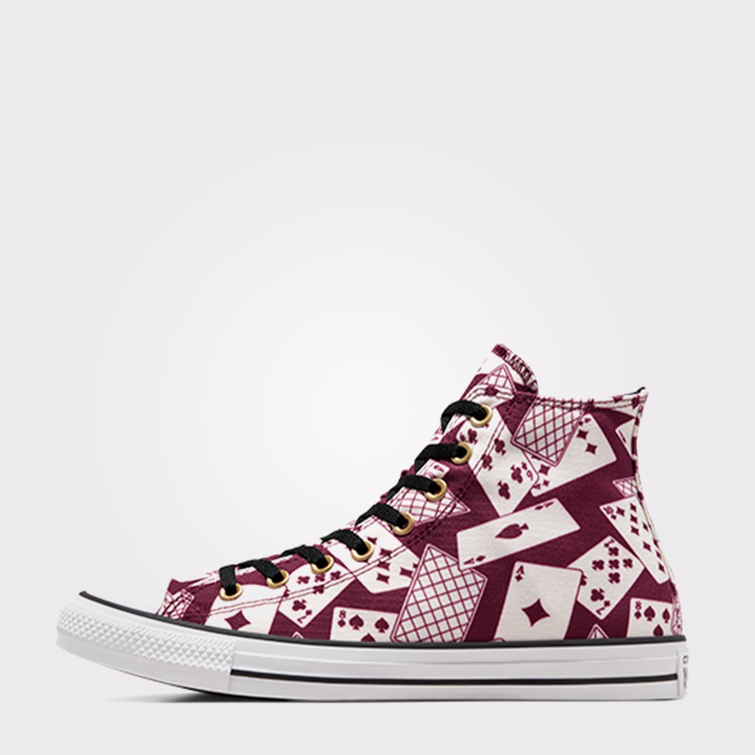 Converse Chuck Taylor All Star Cards Unisex Bordo Sneaker - Görsel 4