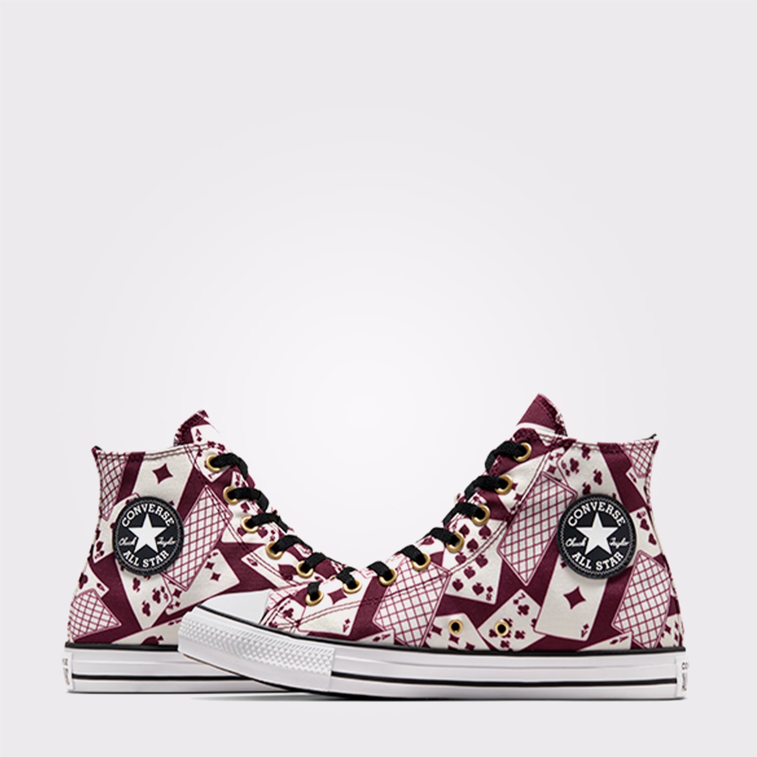 Converse Chuck Taylor All Star Cards Unisex Bordo Sneaker - Görsel 5