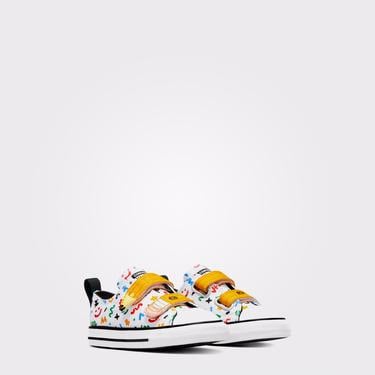  Converse Chuck Taylor All Star Doodles Çocuk Beyaz Sneaker