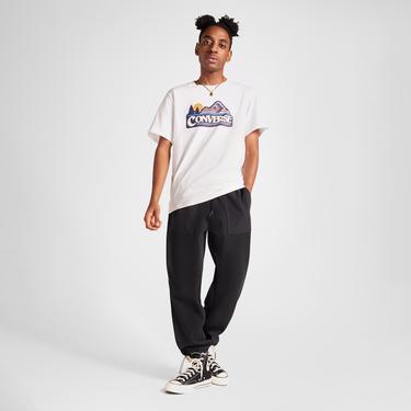  Converse Wordmark Erkek Siyah Eşofman Altı