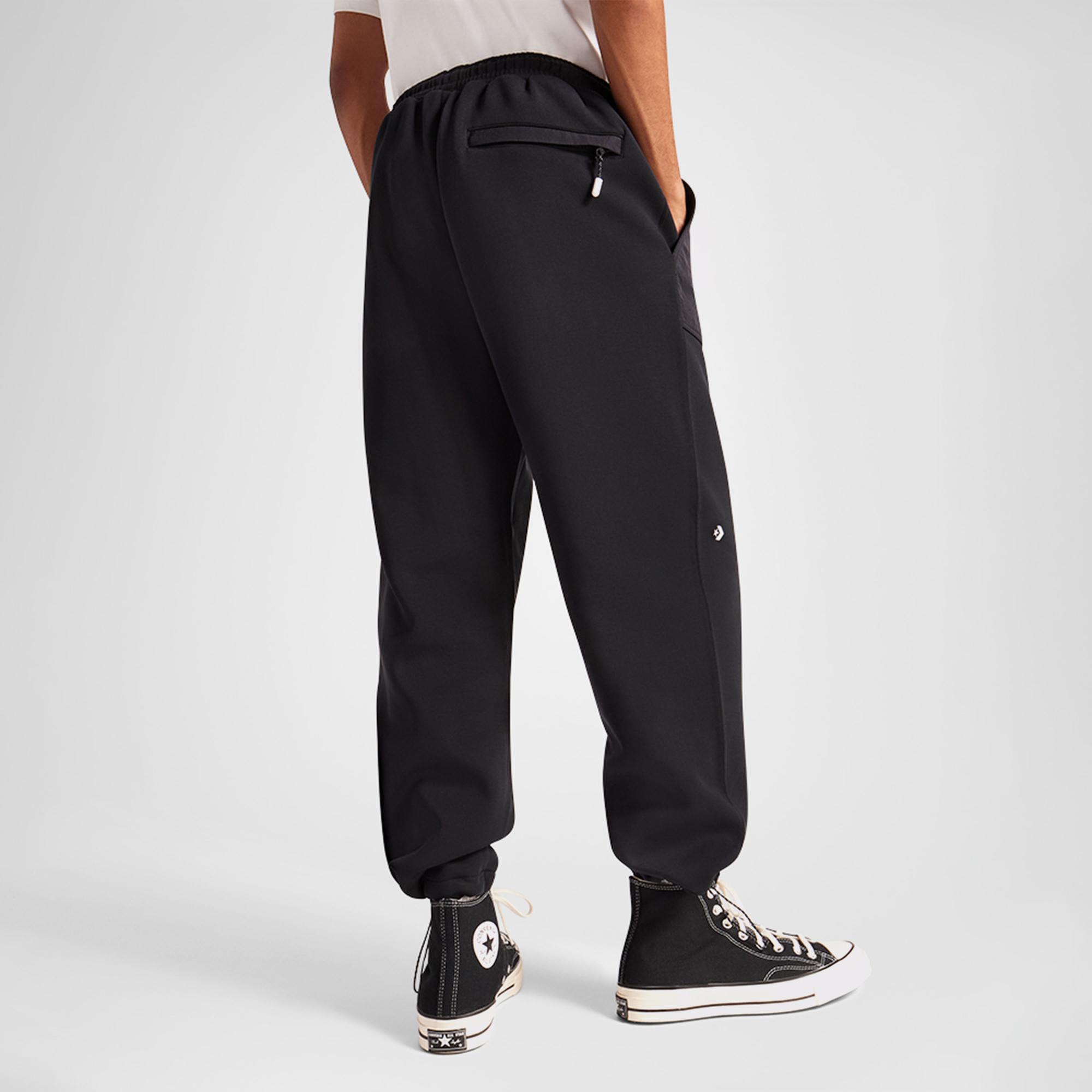 Converse Wordmark Erkek Siyah Eşofman Altı