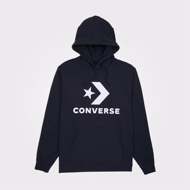  Converse Go To Pullover Unisex Siyah Hoodie