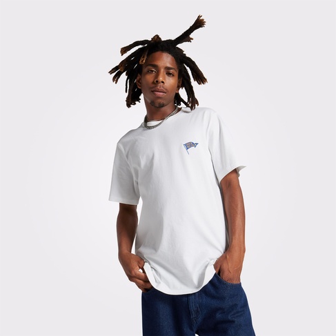  Converse Retro Flag Erkek Beyaz T-Shirt