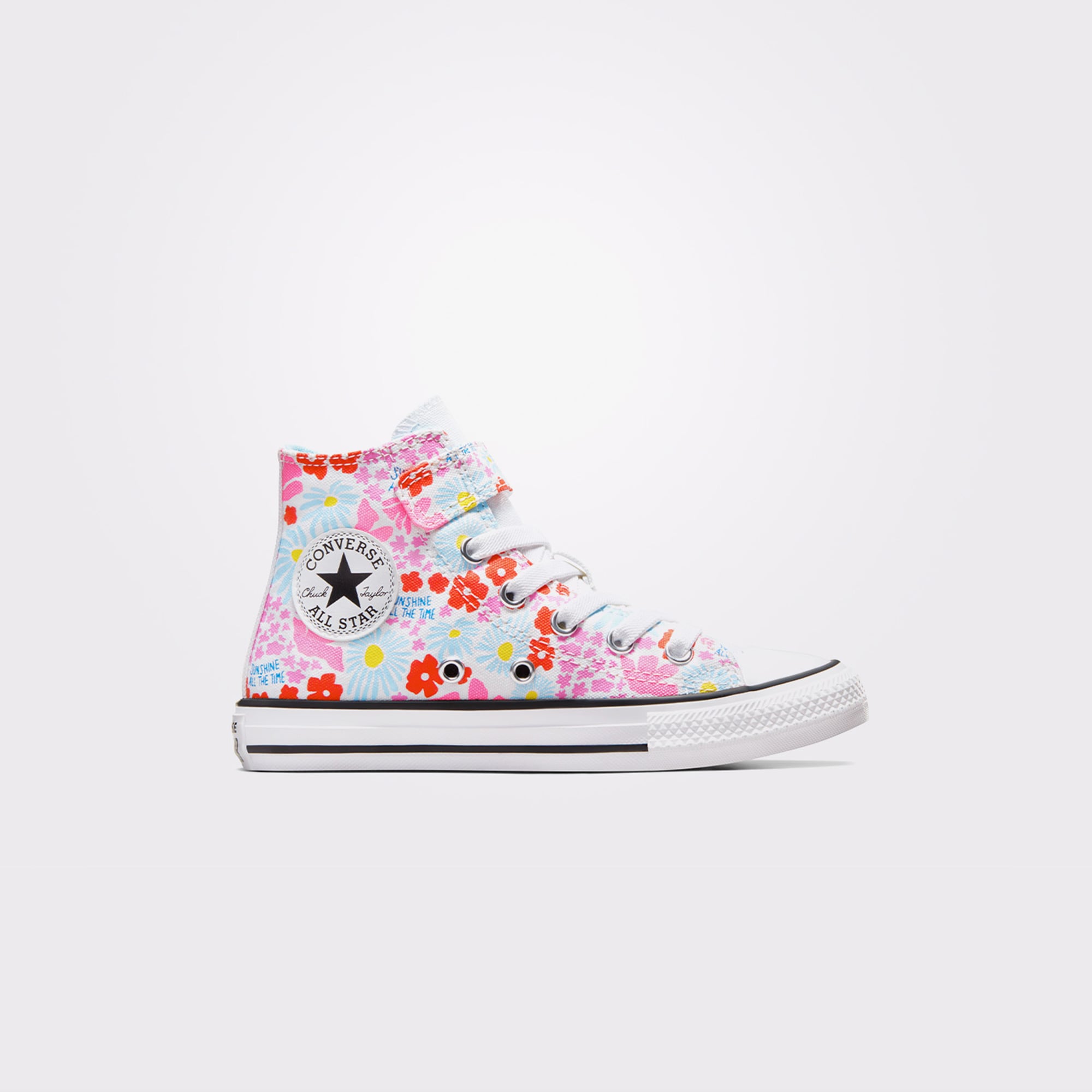 Converse Converse Beyaz Chuck Taylor All Star Easy On Floral Çocuk Renkli Sneaker | FashFed Beyaz - 2. görsel