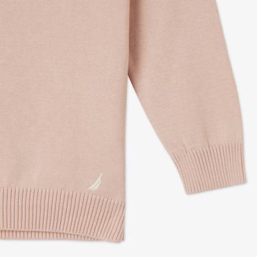  Nautica Kız Çocuk Pembe Standart Fit Triko