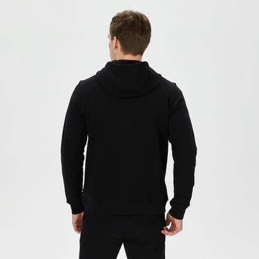  Nautica Erkek Siyah Standart Fit Sweatshirt