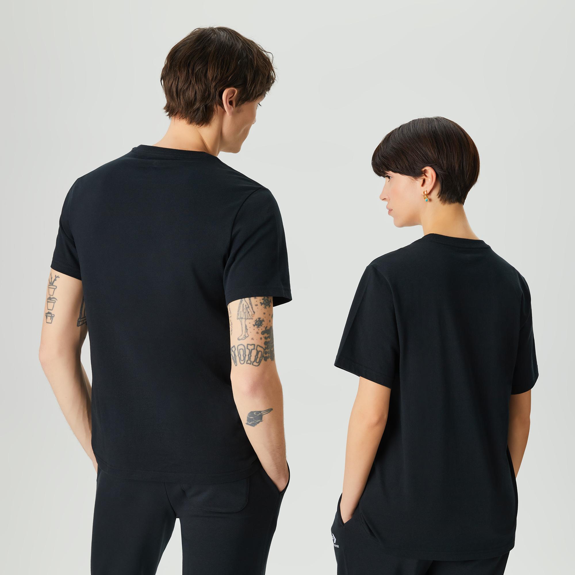 Converse Go-To Unisex Siyah T-Shirt