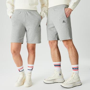  Converse Go-To Unisex Gri Şort