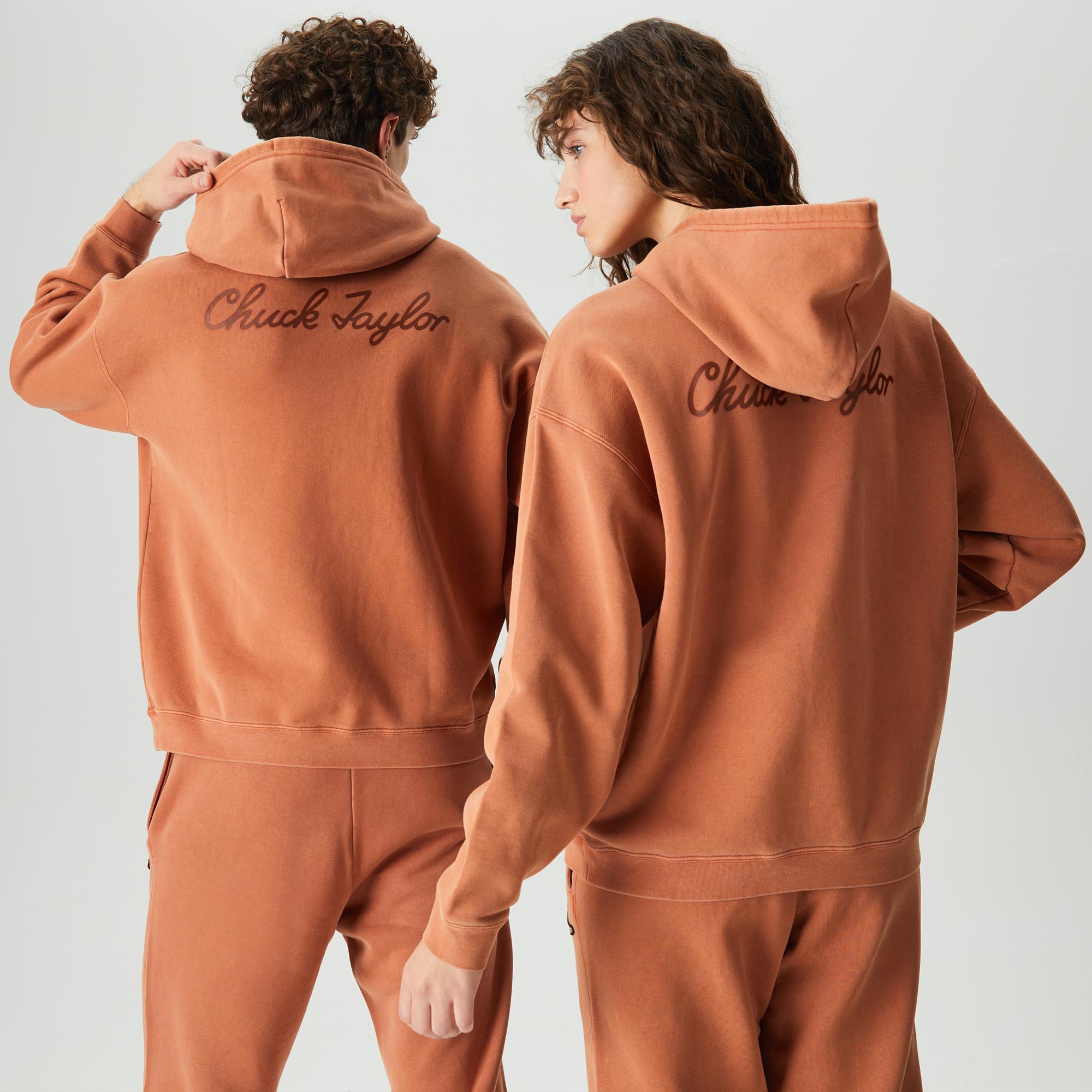 Converse Go-To Chuck 70 Loose Fit Pullover Unisex Turuncu Sweatshirt