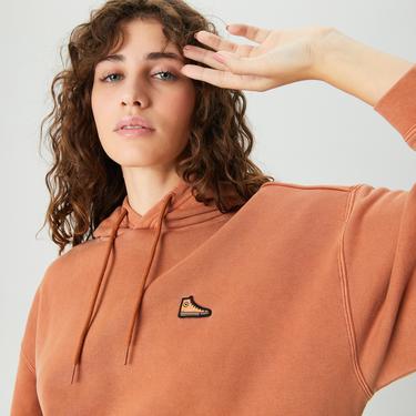  Converse Go-To Chuck 70 Loose Fit Pullover Unisex Turuncu Sweatshirt