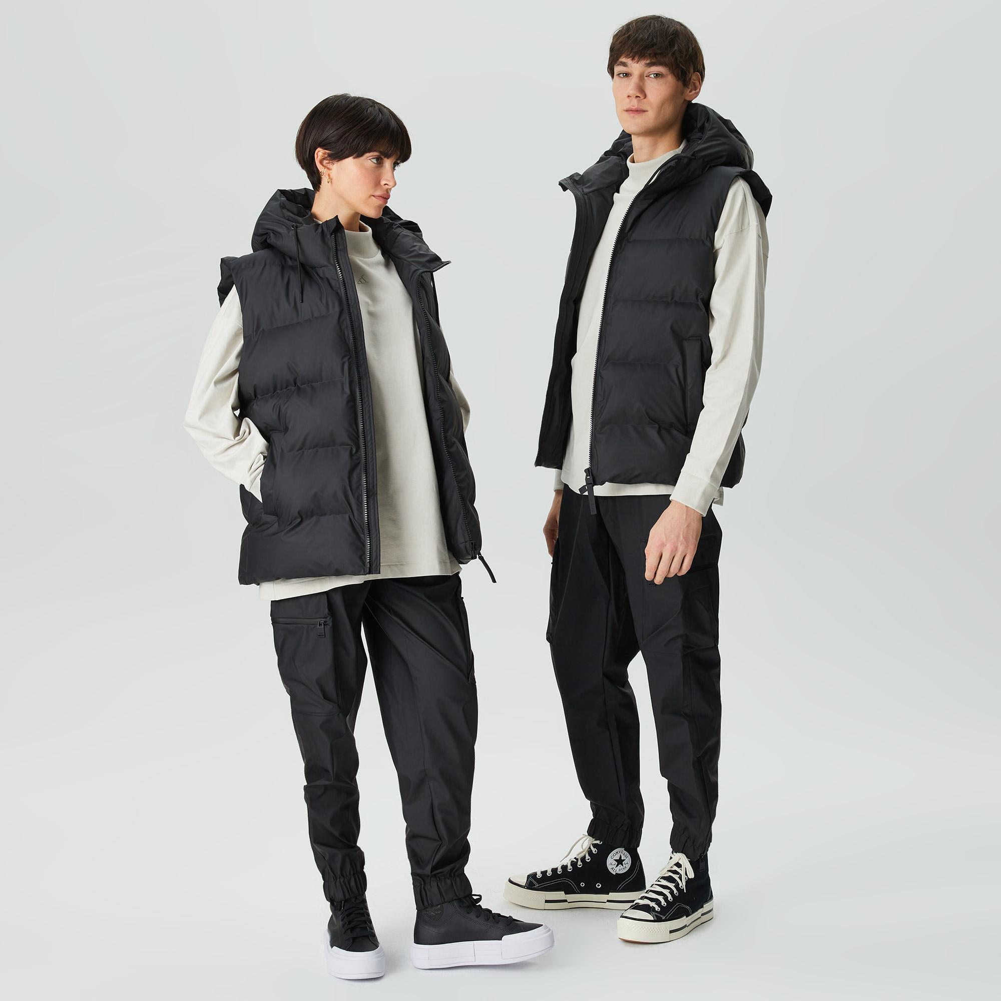 Rains Alta Puffer Unisex Siyah Yelek