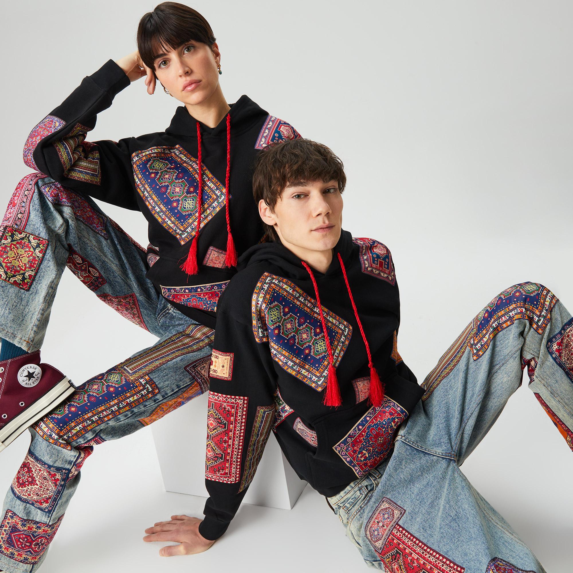 Les Benjamins Market Unisex Siyah Hoodie