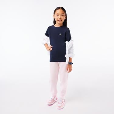  Lacoste Çocuk Uzun Kollu Bisiklet Yaka Lacivert T-Shirt