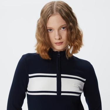  Lacoste Kadın Lacivert Elbise