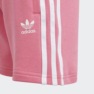  adidas Çocuk Pembe/Beyaz Şort - T-Shirt Takımı