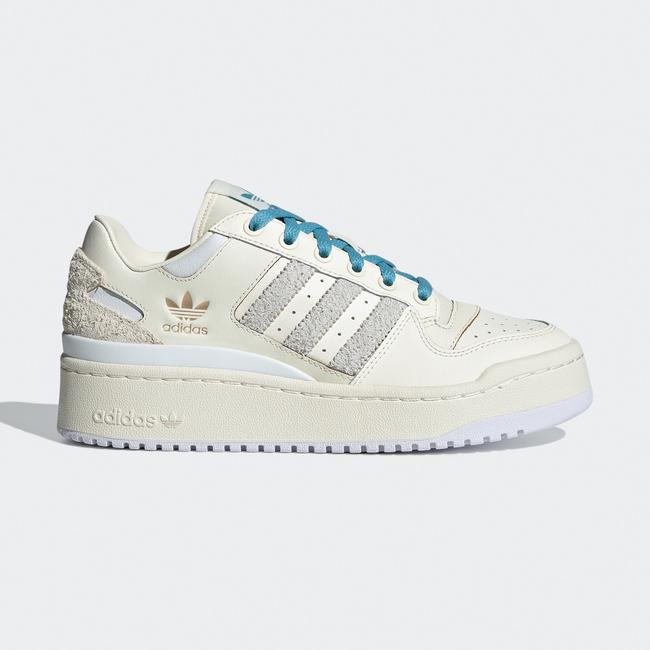  adidas Originals Forum Bold Stripes Kadın Krem Spor Ayakkabı