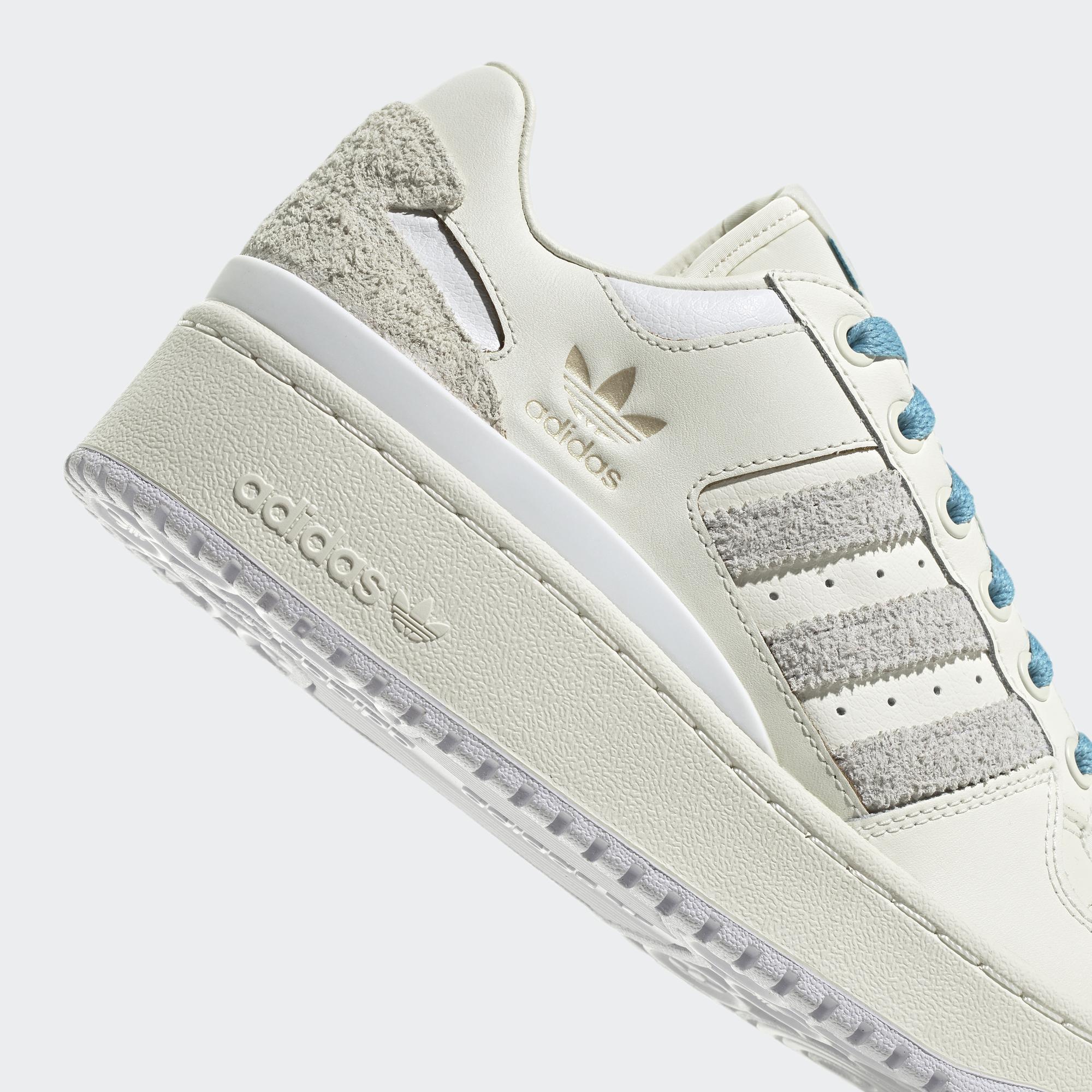 adidas Originals Forum Bold Stripes Kadın Krem Spor Ayakkabı