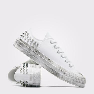  Converse Chuck 70 Studded Kadın Beyaz Sneaker