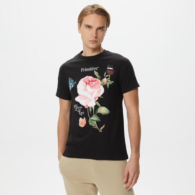  Primitive Essence Erkek Siyah T-Shirt
