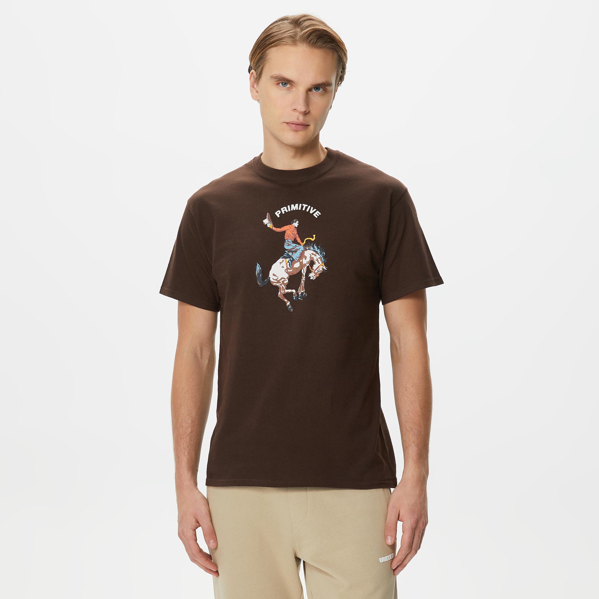 Primitive Badlands HW Erkek Kahverengi T-Shirt