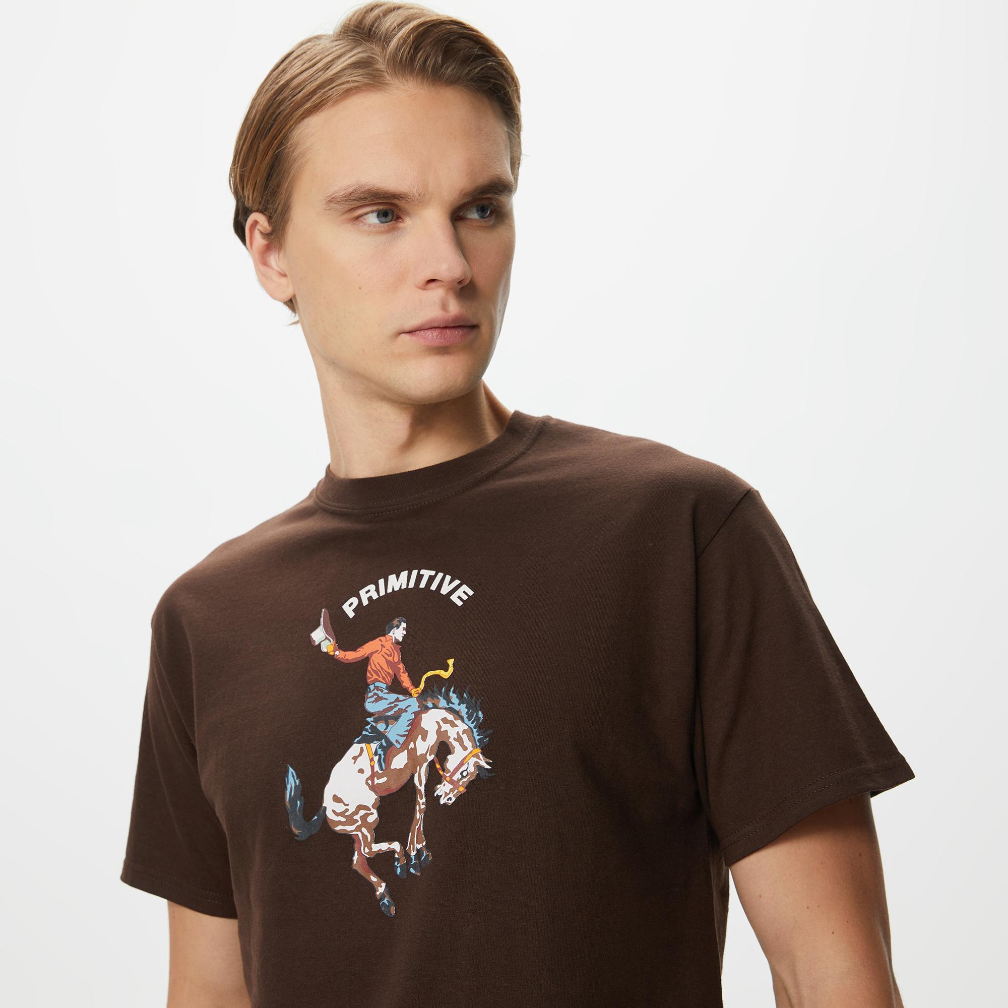 Primitive Badlands HW Erkek Kahverengi T-Shirt