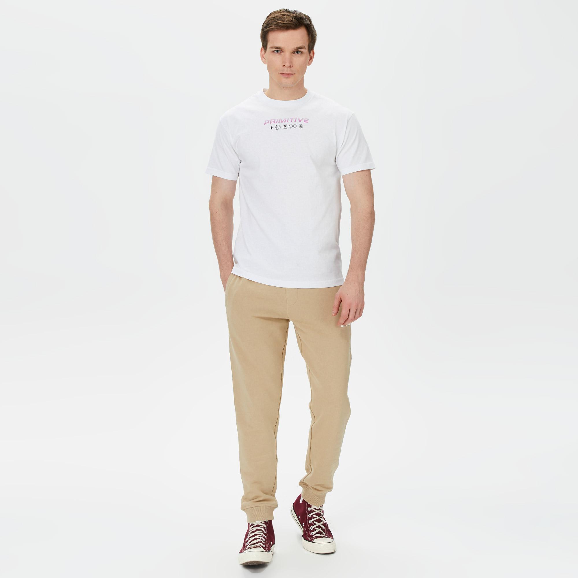 Primitive Zenith Erkek Beyaz T-Shirt