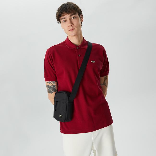  L.12.12 Erkek Classic Fit Bordo Polo