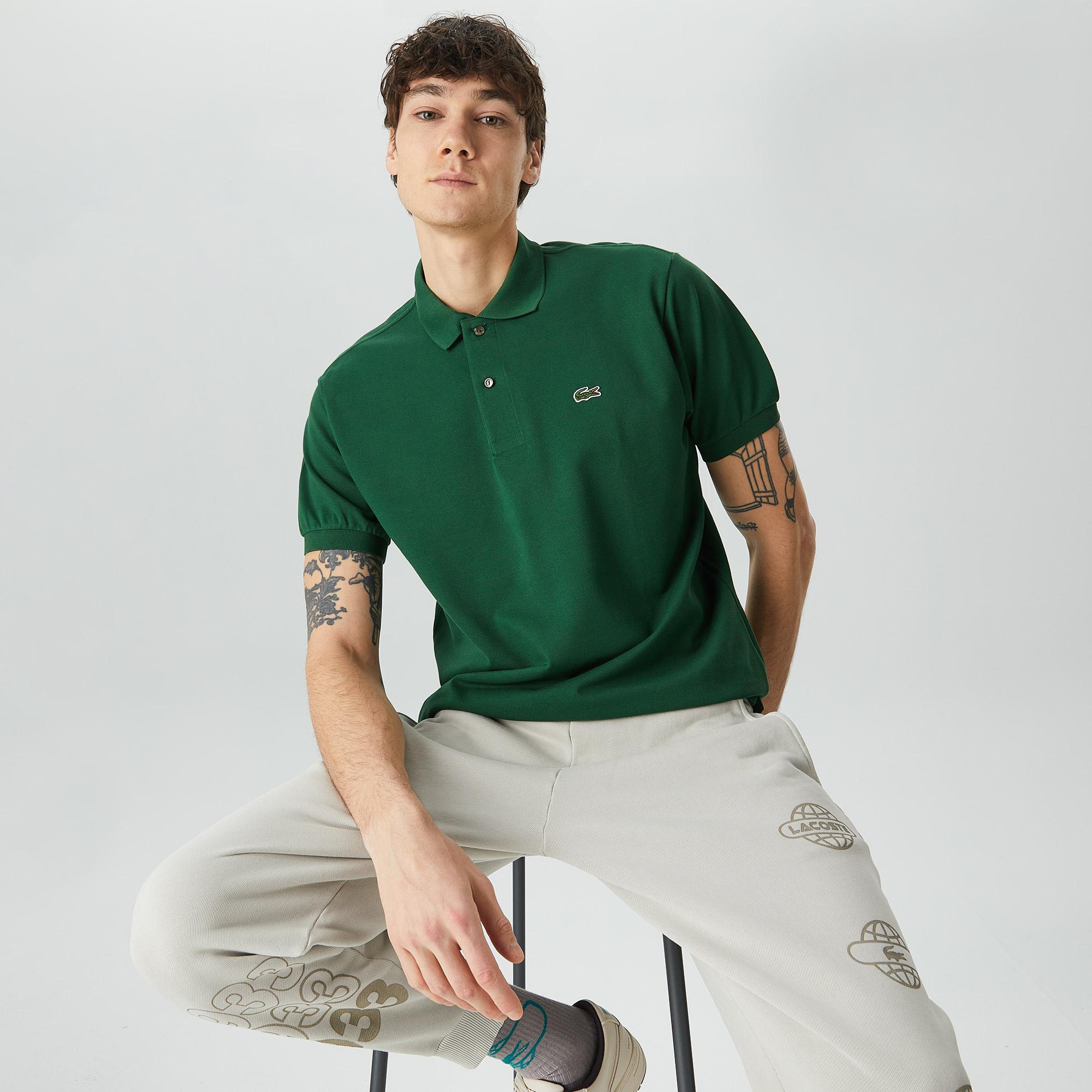 Lacoste L.12.12 Erkek Classic Fit Yeşil Polo